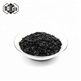Black Granulated Activated Carbon , 350~450 G/L Granulated Activated Charcoal